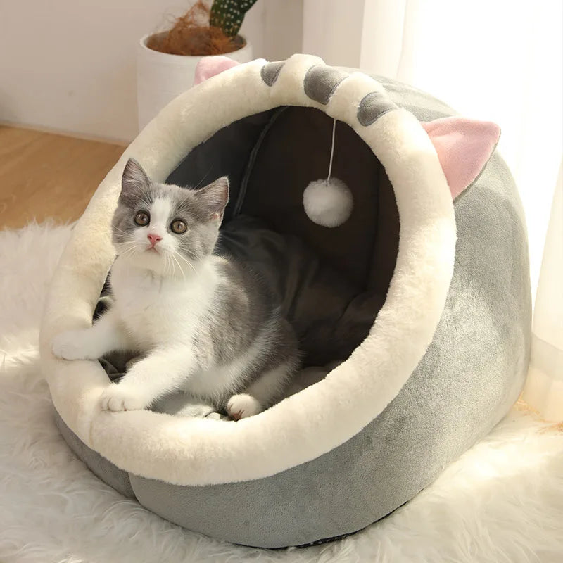 Foldable Cave Bed for Small Dogs & Cats — Washable Cover – alternate view 9 of 10
