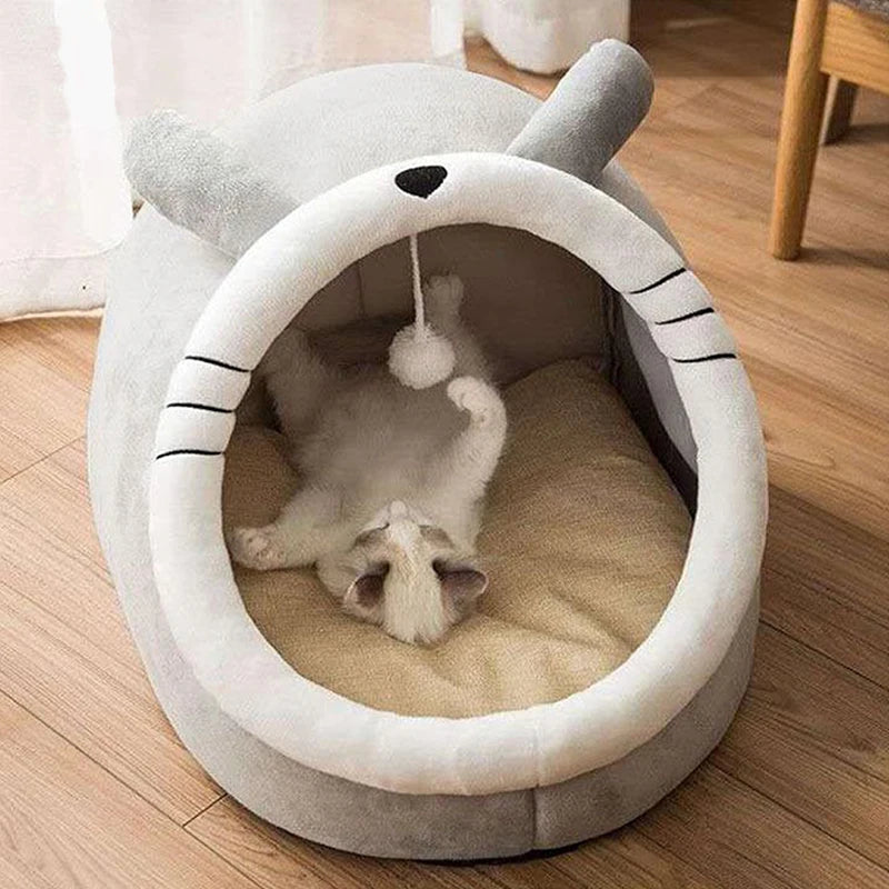 Foldable Cave Bed for Small Dogs & Cats — Washable Cover – alternate view 4 of 10