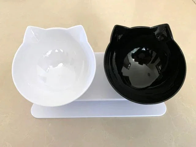 Non-Slip Double Feeding Bowl Set with Stand — Cats & Dogs – alternate view 12 of 16