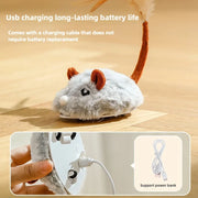 USB Rechargeable Automatic Mouse Cat Toy with Sound – alternate view 4 thumbnail