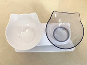 Non-Slip Double Feeding Bowl Set with Stand — Cats & Dogs – alternate view 7 thumbnail