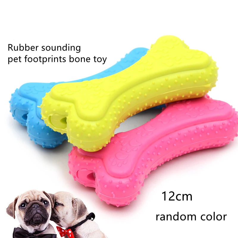 Durable Rubber Chew Toy for Small Dogs — Teeth Cleaning & Training – alternate view 20 of 21