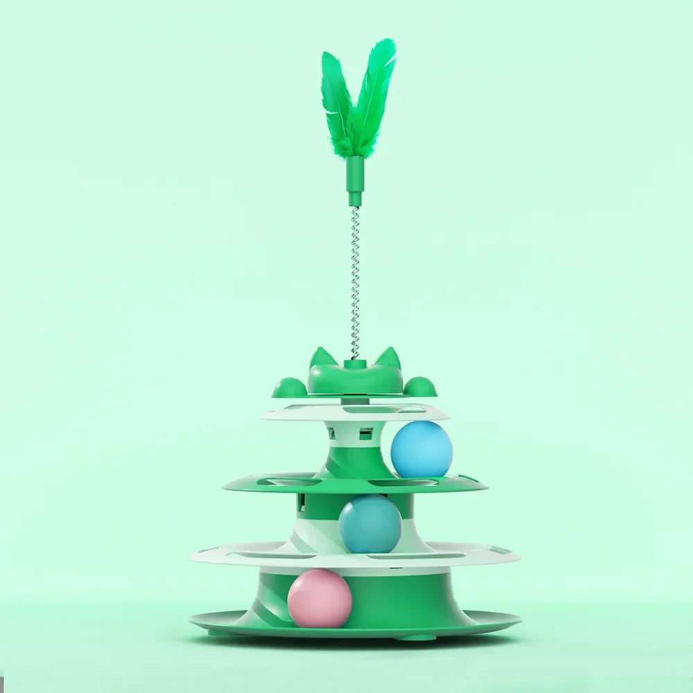 Interactive Turntable Ball Toy for Cats – alternate view 7 of 8
