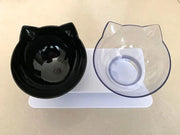 Non-Slip Double Feeding Bowl Set with Stand — Cats & Dogs – alternate view 8 thumbnail
