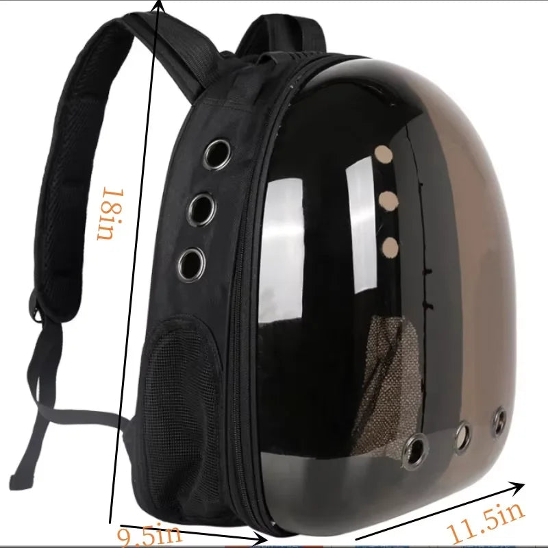 Portable Breathable Cat Travel Carrier Bag – alternate view 6 of 7