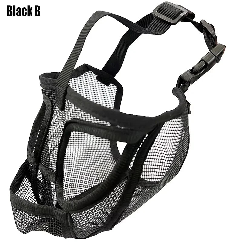 Adjustable Short-Snout Dog Muzzle — Bite Prevention for Vet Visits & Grooming – alternate view 7 of 10