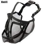 Adjustable Short-Snout Dog Muzzle — Bite Prevention for Vet Visits & Grooming – alternate view 7 thumbnail