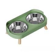 Elevated Anti-Vomiting Pet Bowl Set for Cats & Small Dogs – alternate view 9 thumbnail