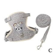 Adjustable Kitten & Cat Harness with Leash — Escape-Resistant, Soft Fit – alternate view 8 thumbnail