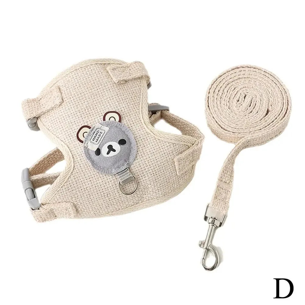 Adjustable Kitten & Cat Harness with Leash — Escape-Resistant, Soft Fit – alternate view 10 of 10