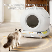Automatic Self-Cleaning Cat Litter Box — App-Controlled, 78L – alternate view 4 thumbnail