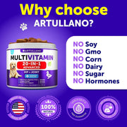 20-in-1 Dog Multivitamin Chews with Glucosamine — Daily Wellness Support – alternate view 3 thumbnail